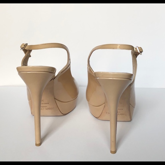 Jimmy Choo Patent Leather Pumps sz 39 - Picture 7 of 8